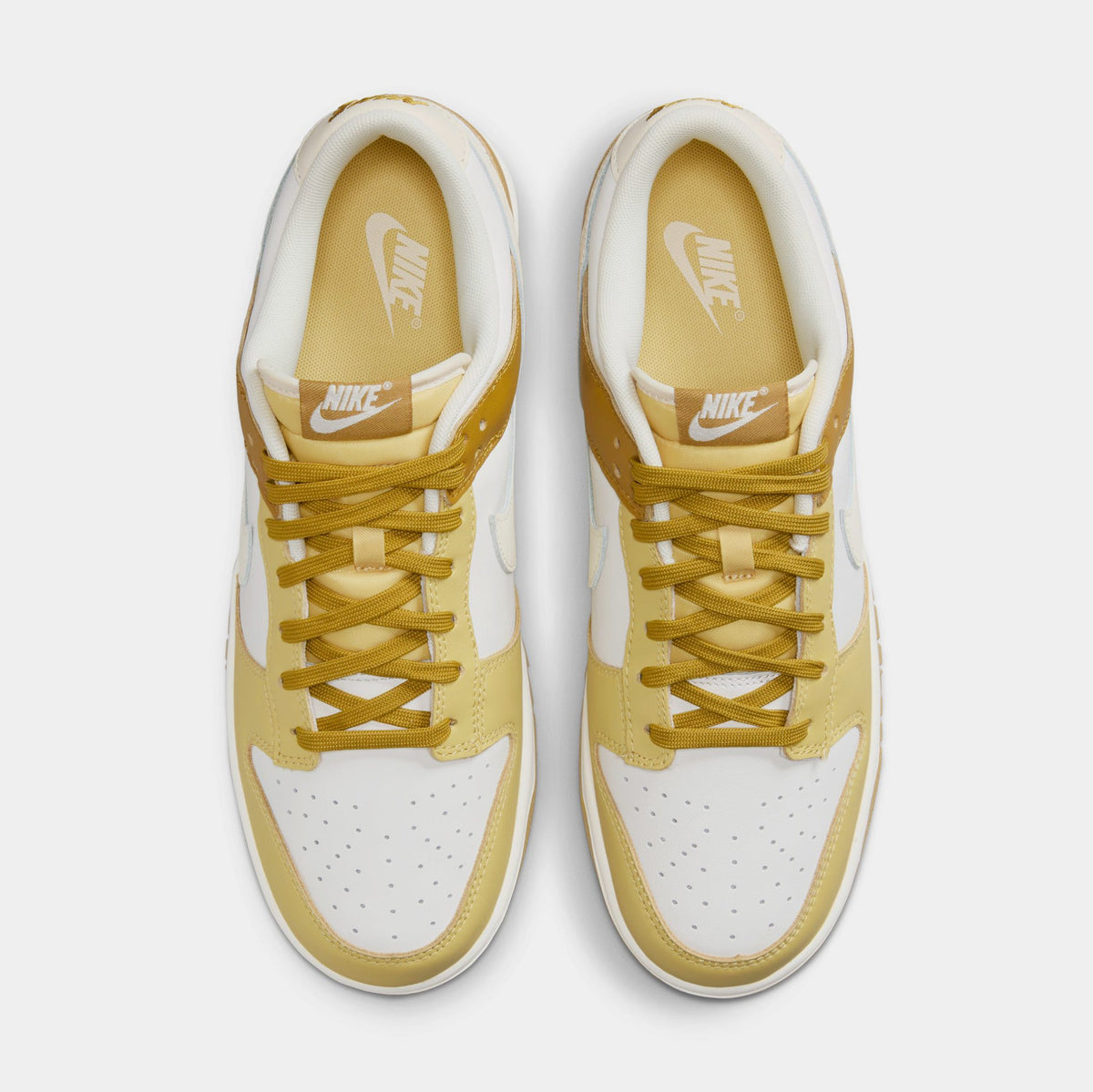 Exclusive Dunk Low Retro Mens Lifestyle Shoes (Bronzine/Coconut Milk/Sail) — 6 — Side View