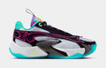 Exclusive Luka 2 Grade School Basketball Shoes (Wolf Grey/Speed Yellow) — 3.5Y — Front View