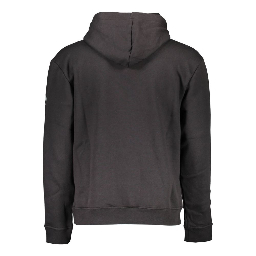 North Sails Black Cotton Men Men's Sweater