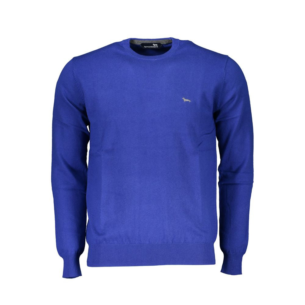 Harmont & Blaine Blue Cotton Men's Men's Sweater