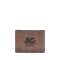 Etro Multicolor Cotton Clutch Men's Bag
