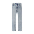 Agolde Light Blue Cotton Skinny Men's Jeans
