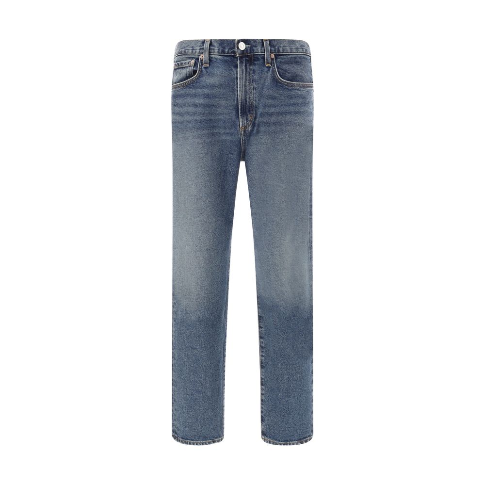 Agolde Blue Cotton Skinny Men's Jeans
