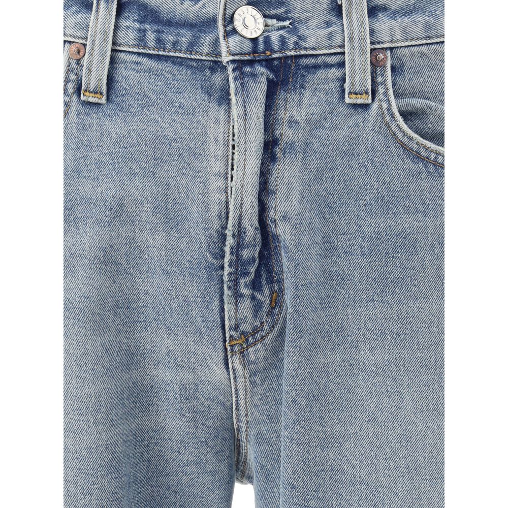 Agolde Light Blue Cotton Skinny Men's Jeans