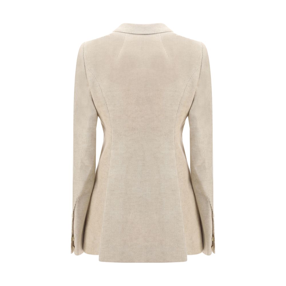 Rick Owens Beige Cotton Women's Blazer