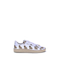 Valentino Garavani White Calf Leather Bos Taurus Low Top Women's Sneakers