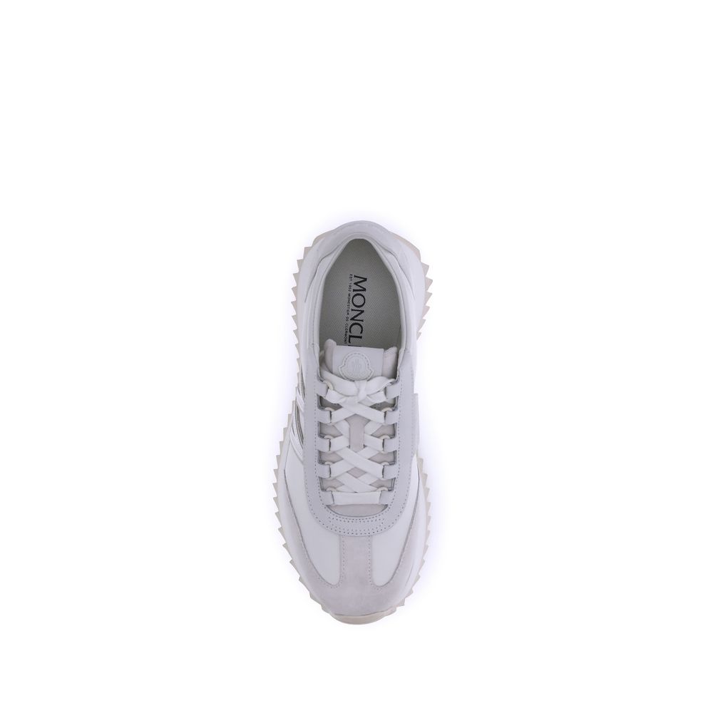 Moncler White Polyamide Low Top Men's Sneakers