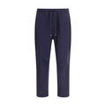 Brunello Cucinelli Blue Cotton Casual Men's Pants