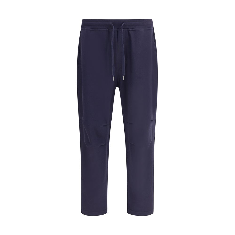 Brunello Cucinelli Blue Cotton Casual Men's Pants
