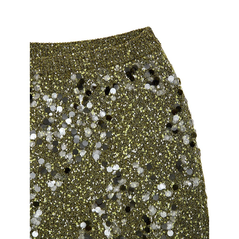 Gucci Green Viscose Mini Women's Skirt