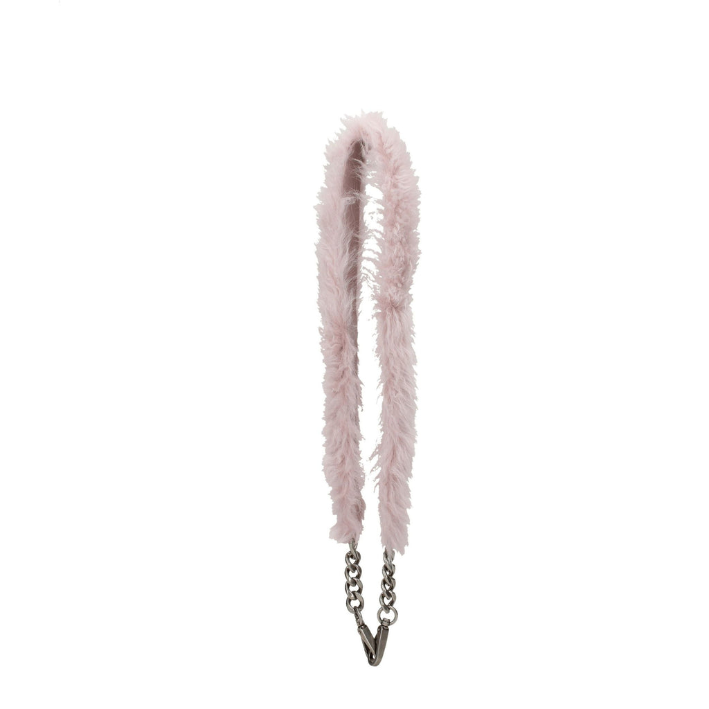 Miu Miu Pink Fur Shoulder Women's Bag