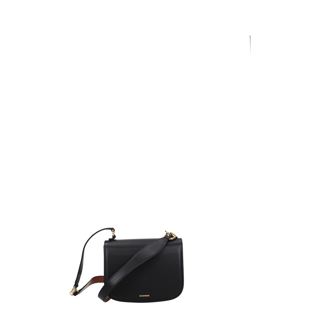 Jil Sander Black Leather Women's Handbag