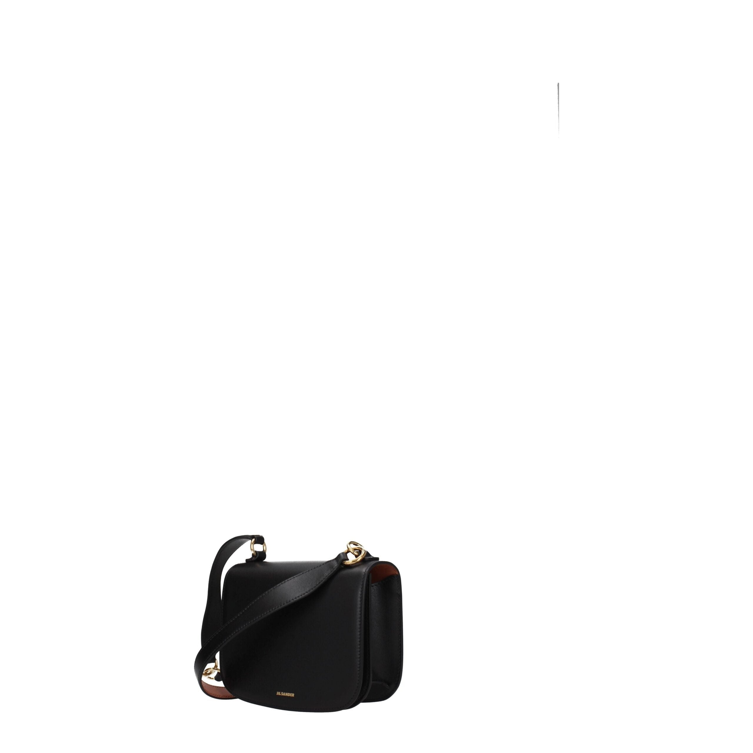 Jil Sander Black Leather Women's Handbag