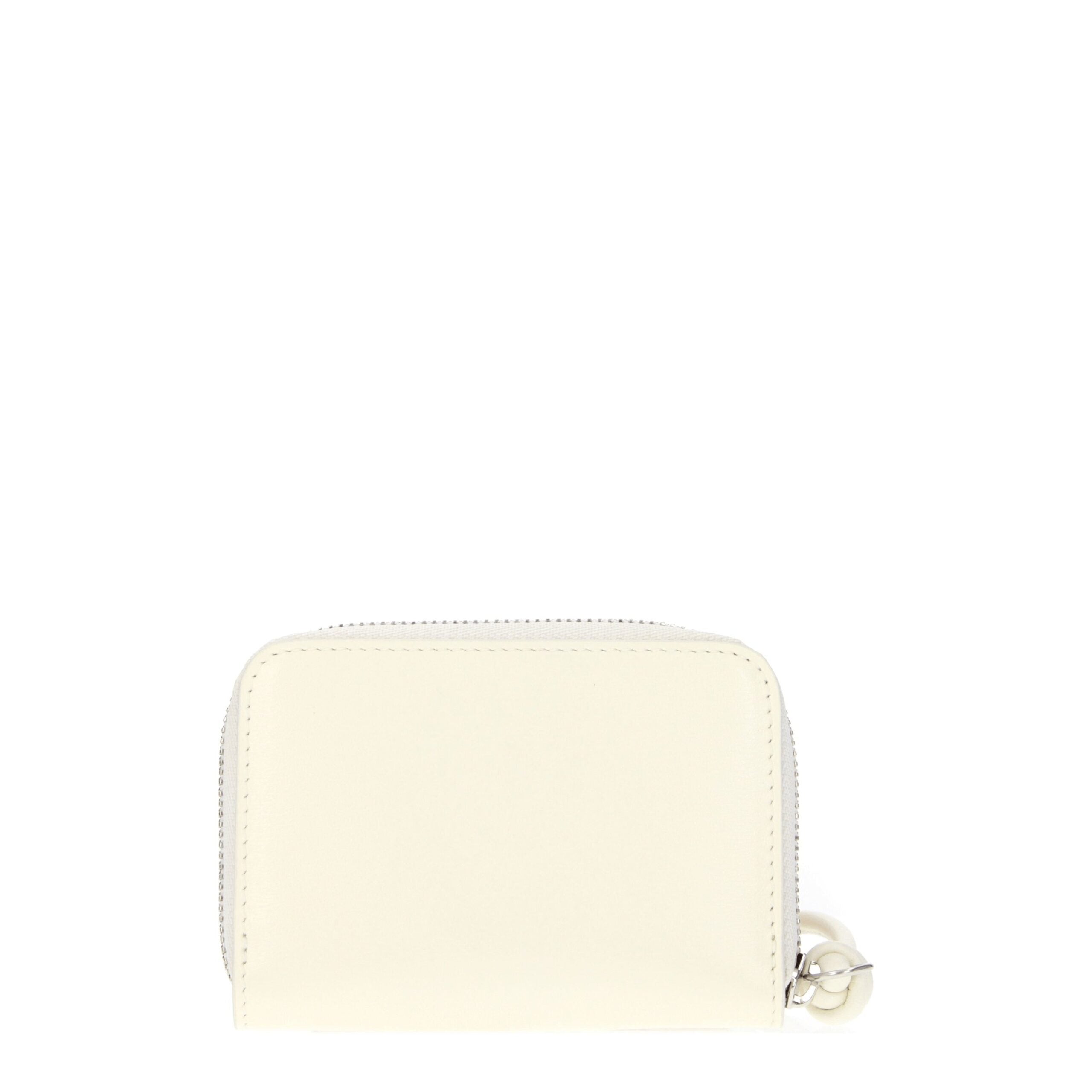 Jil Sander Beige Leather Women's Wallet