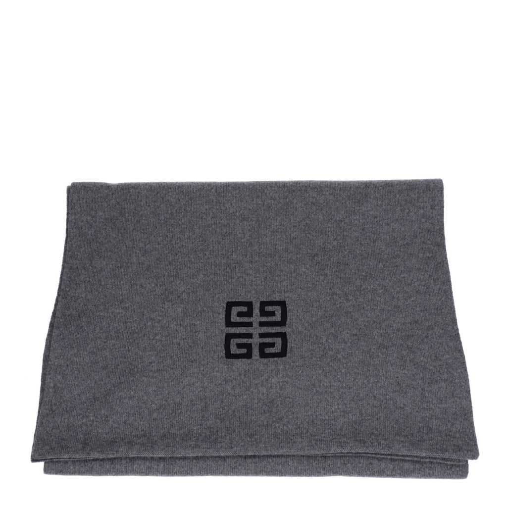 Givenchy Gray Wool Men's Scarf