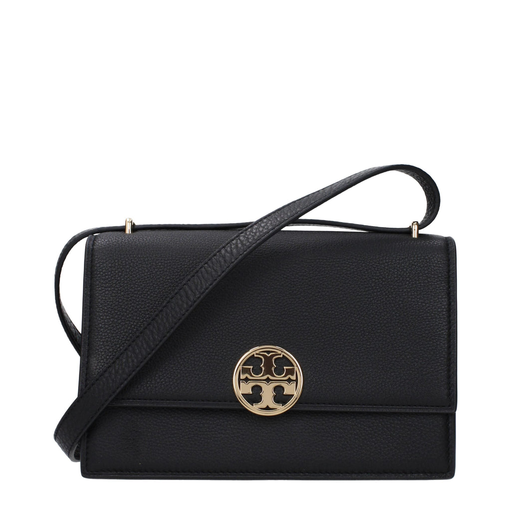 Tory Burch Black Leather Crossbody Women's Bag