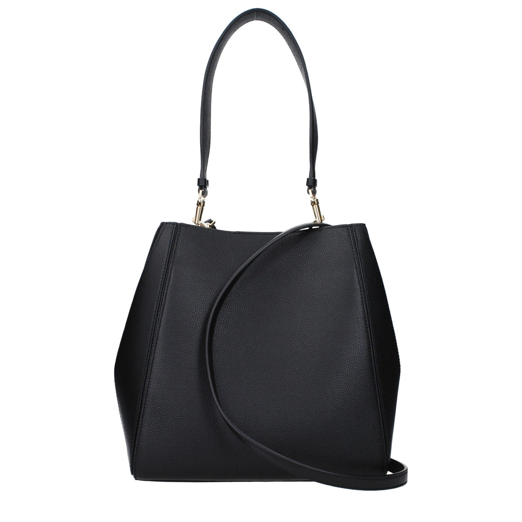 Tory Burch Black Leather Shoulder Women's Bag