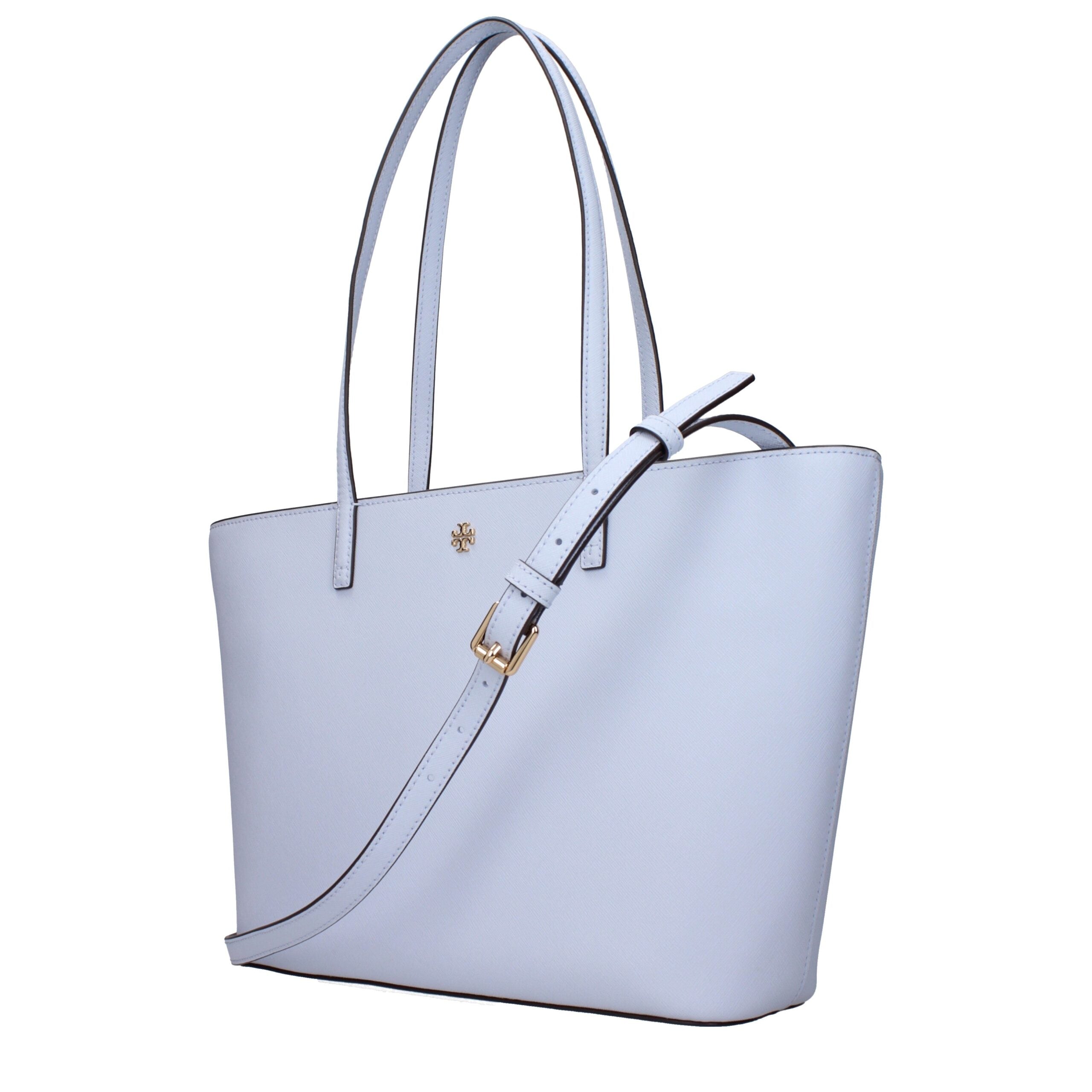 Tory Burch Light Blue Leather Shoulder Women's Bag