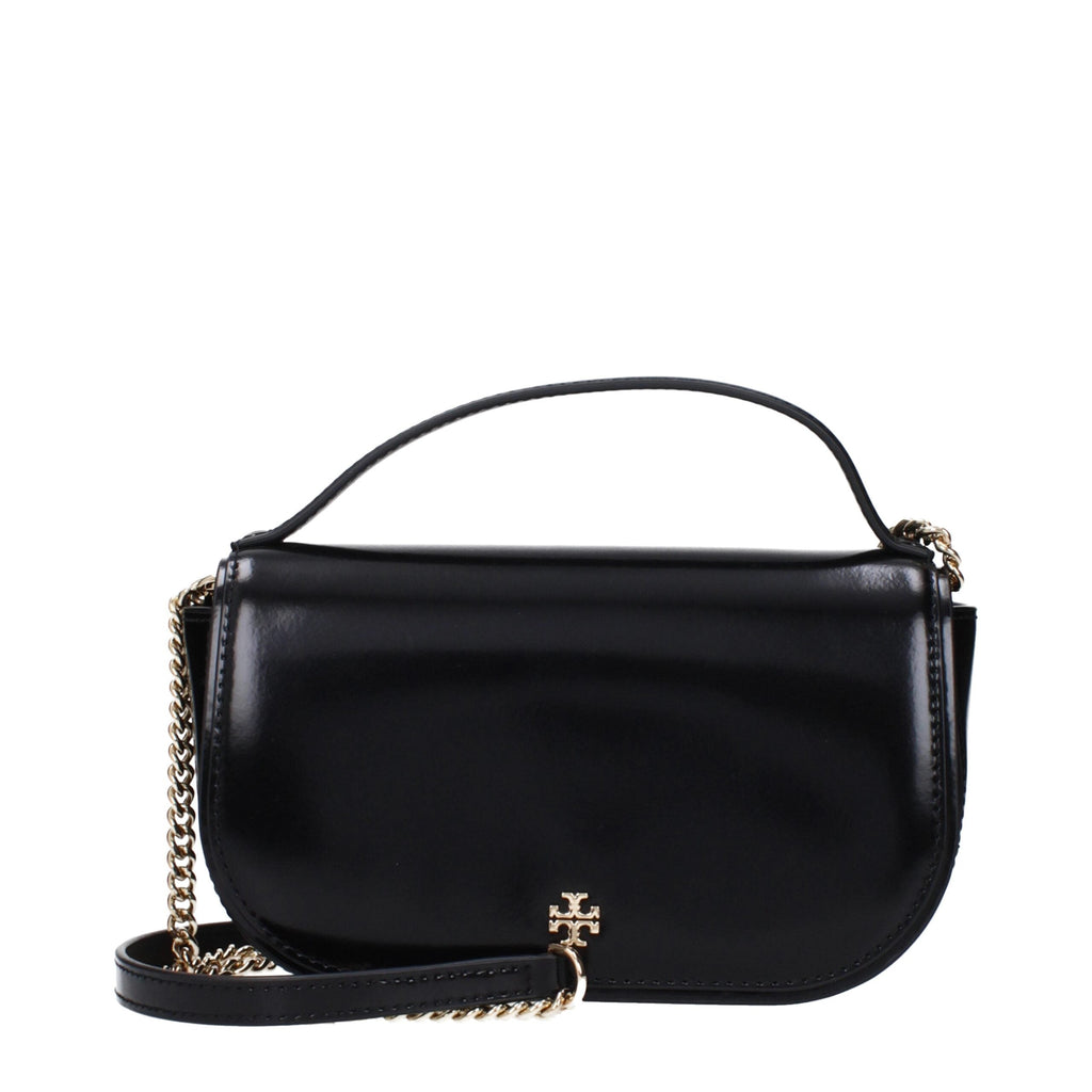 Tory Burch Black Leather Women's Handbag