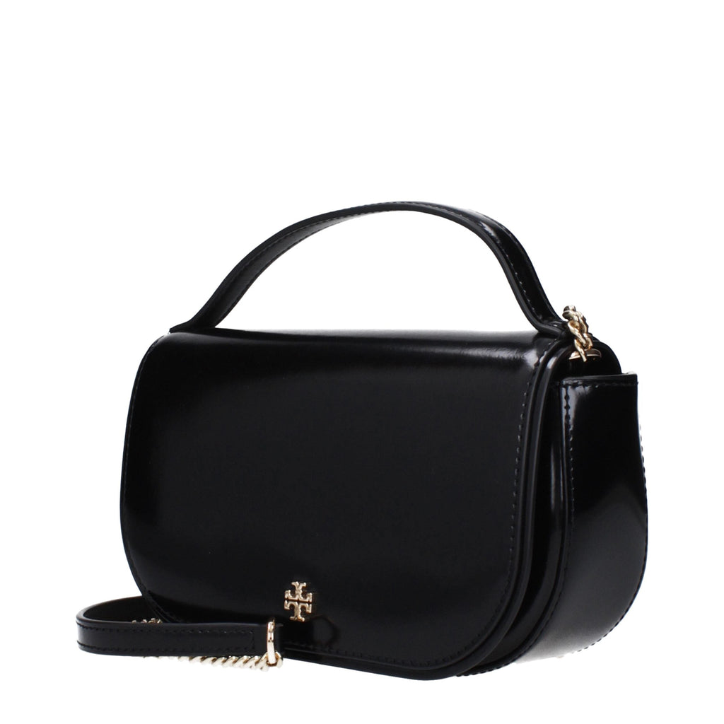 Tory Burch Black Leather Women's Handbag