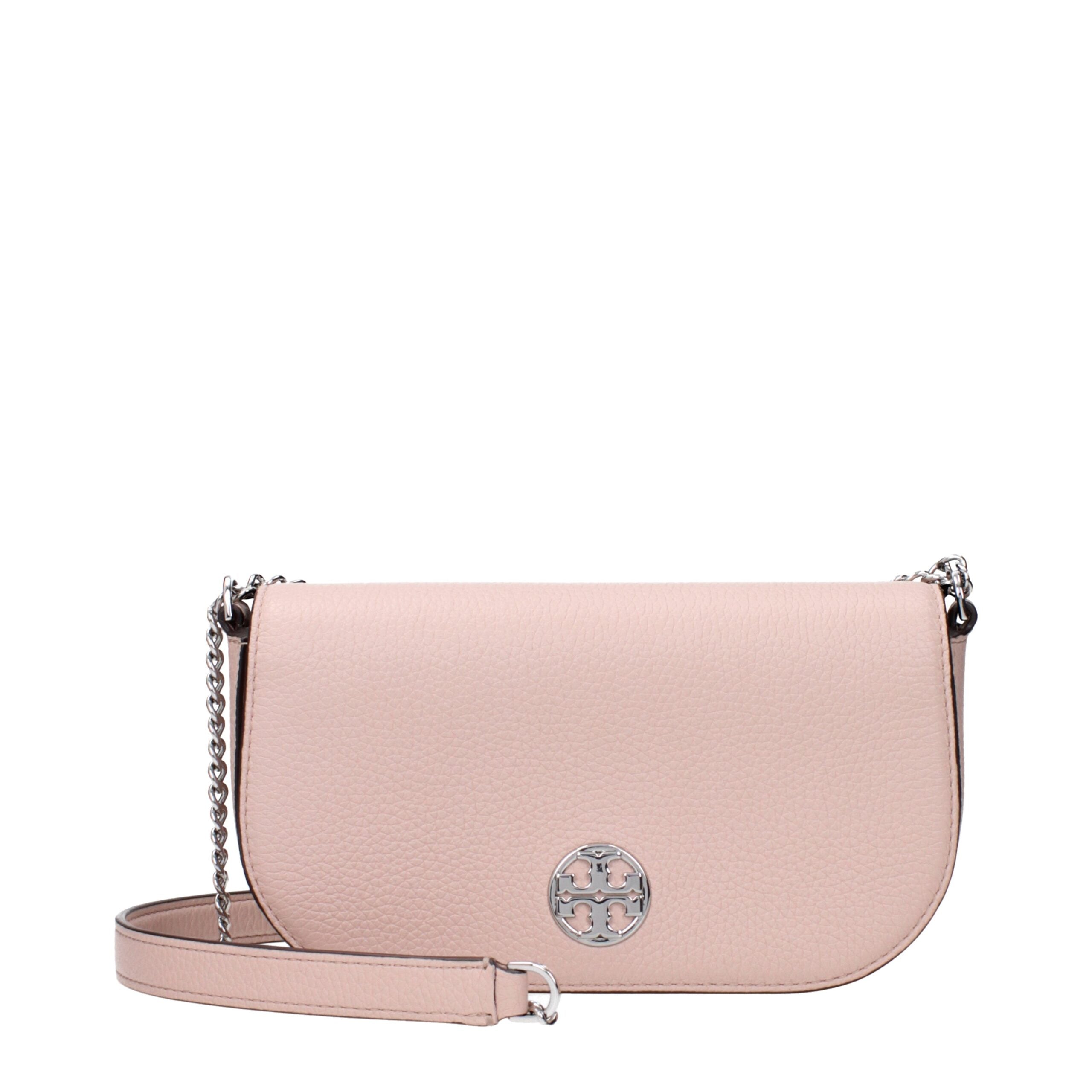 Tory Burch Pink Leather Crossbody Women's Bag