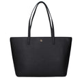 Tory Burch Black Leather Shoulder Women's Bag