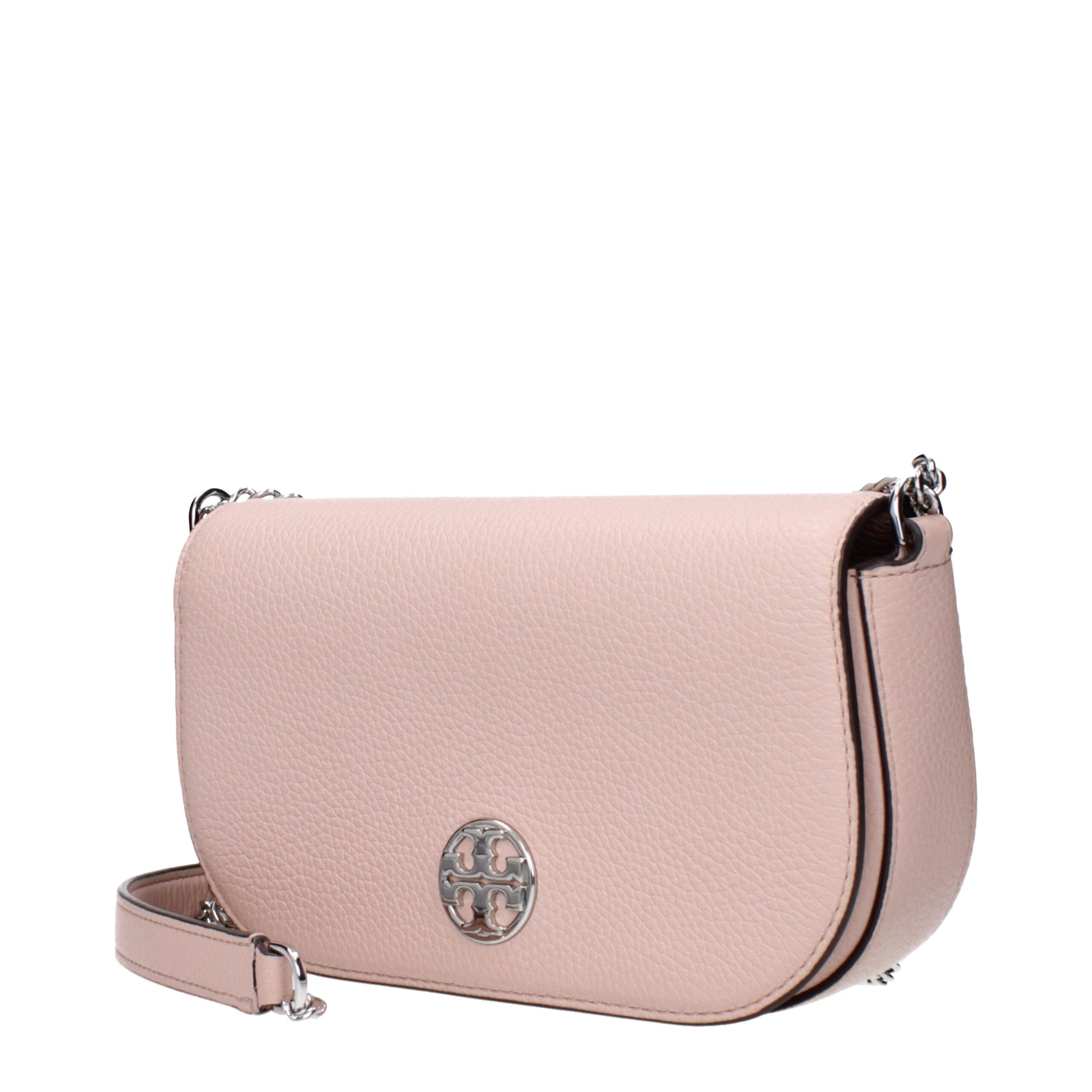 Tory Burch Pink Leather Crossbody Women's Bag