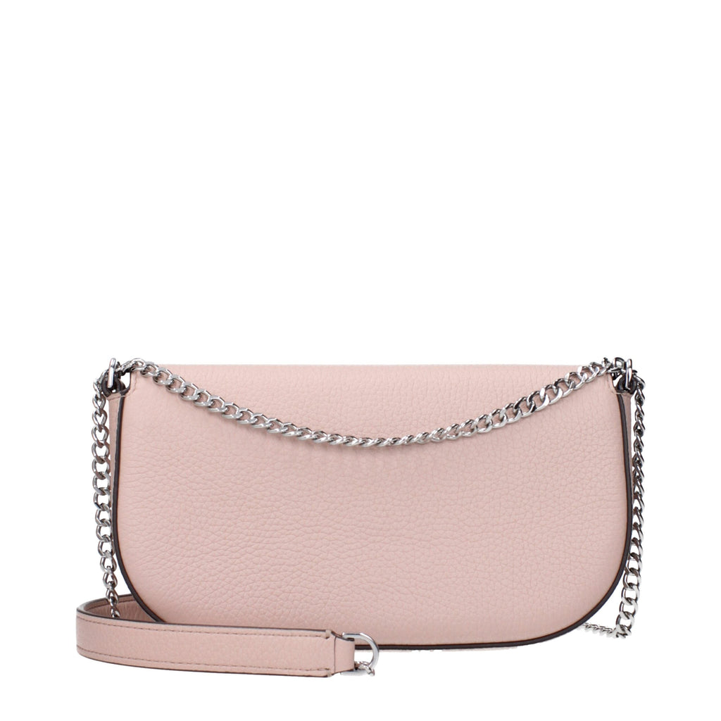 Tory Burch Pink Leather Crossbody Women's Bag