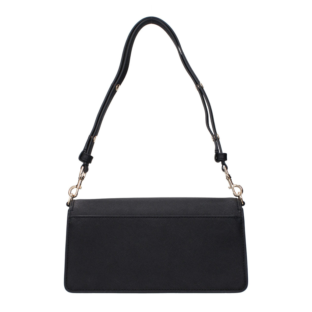 Tory Burch Black Leather Shoulder Women's Bag