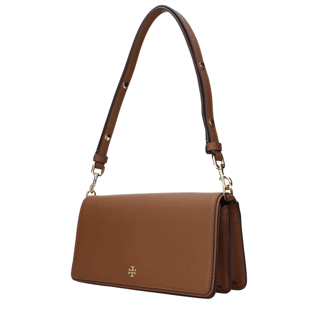 Tory Burch Brown Leather Shoulder Women's Bag