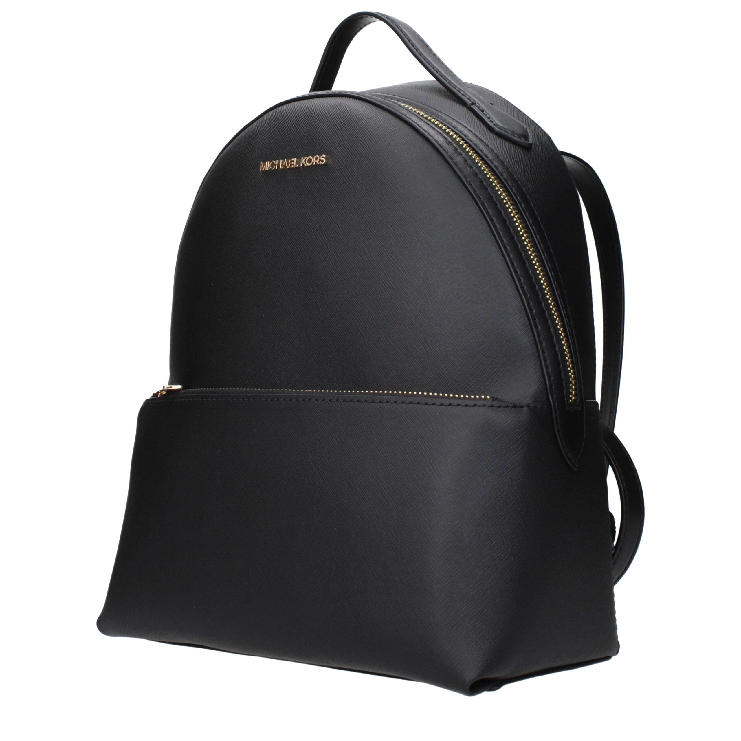 Michael Kors Black Leather Women's Backpack