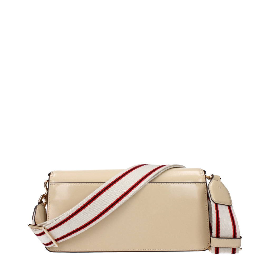 Tory Burch Beige Leather Crossbody Women's Bag