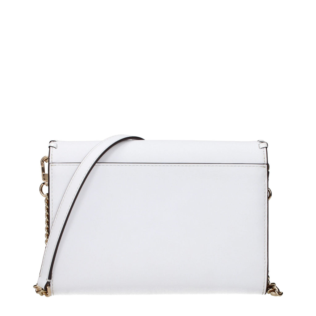 Tory Burch White Leather Clutch Women's Bag