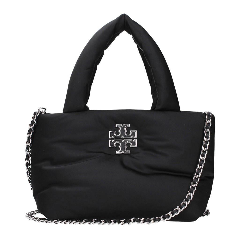 Tory Burch Black Fabric Women's Handbag