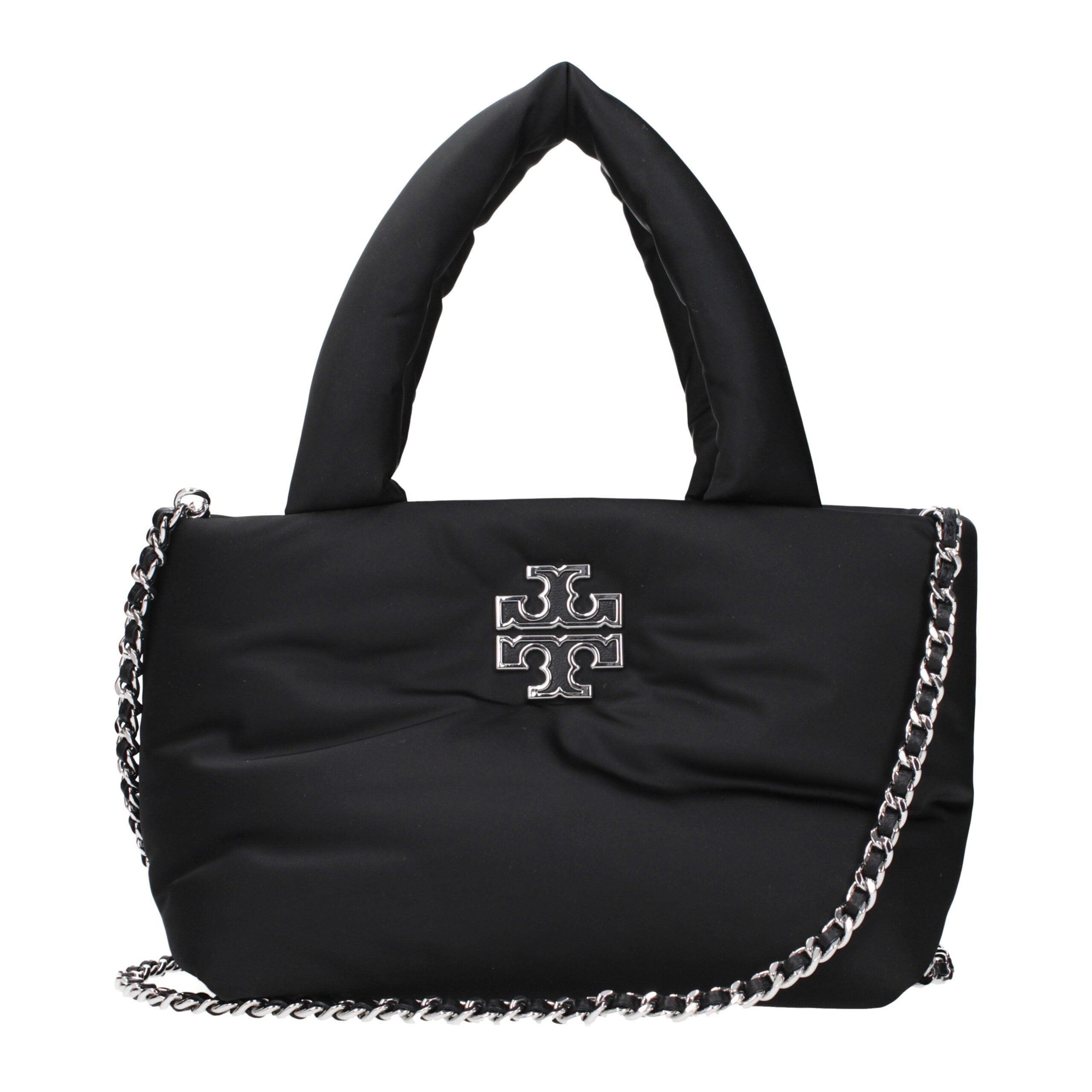 Tory Burch Black Fabric Women's Handbag