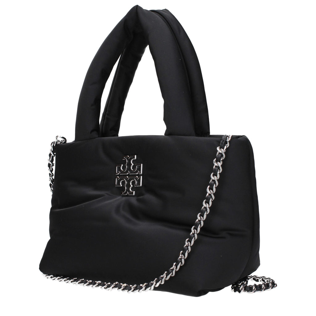 Tory Burch Black Fabric Women's Handbag