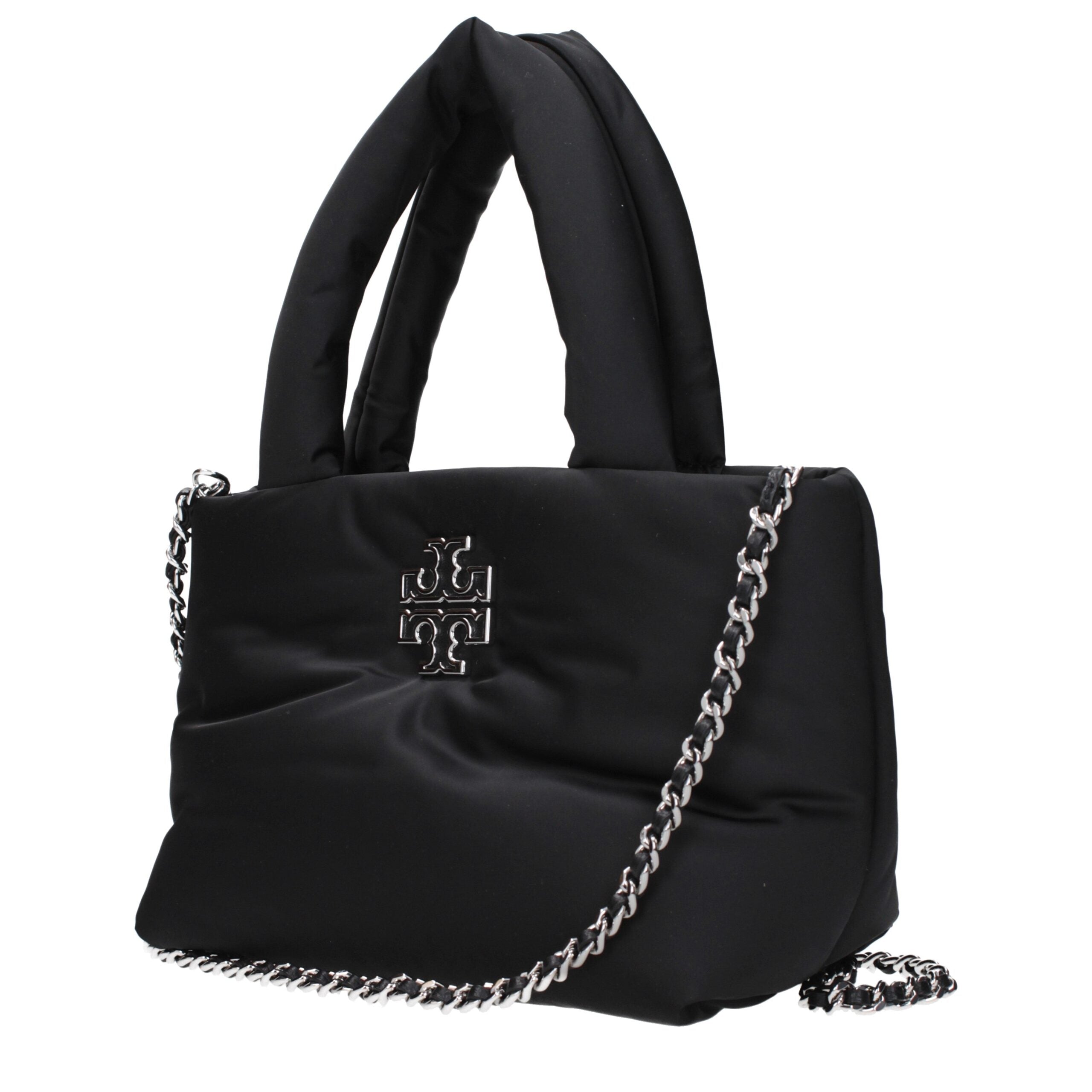 Tory Burch Black Fabric Women's Handbag