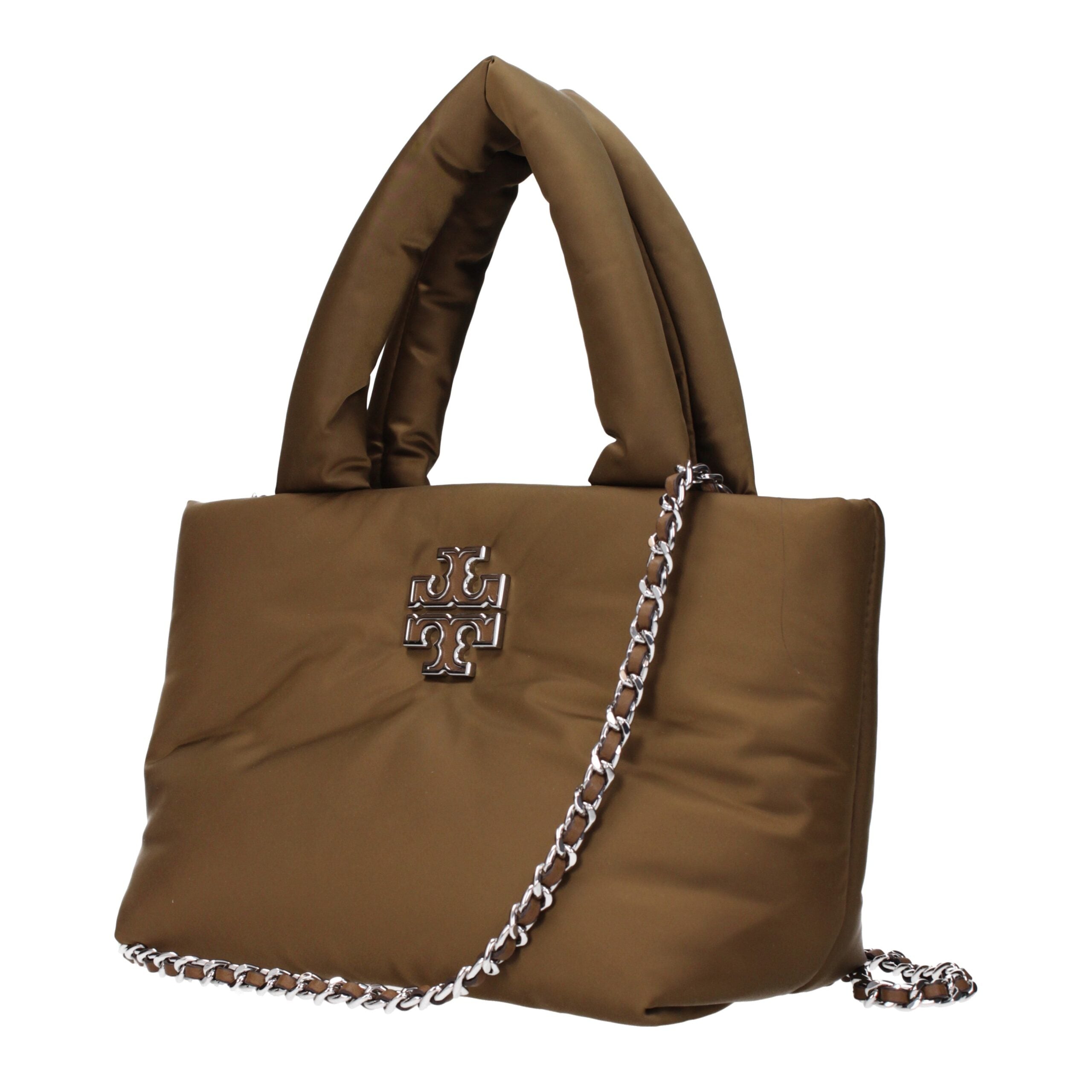 Tory Burch Brown Fabric Women's Handbag