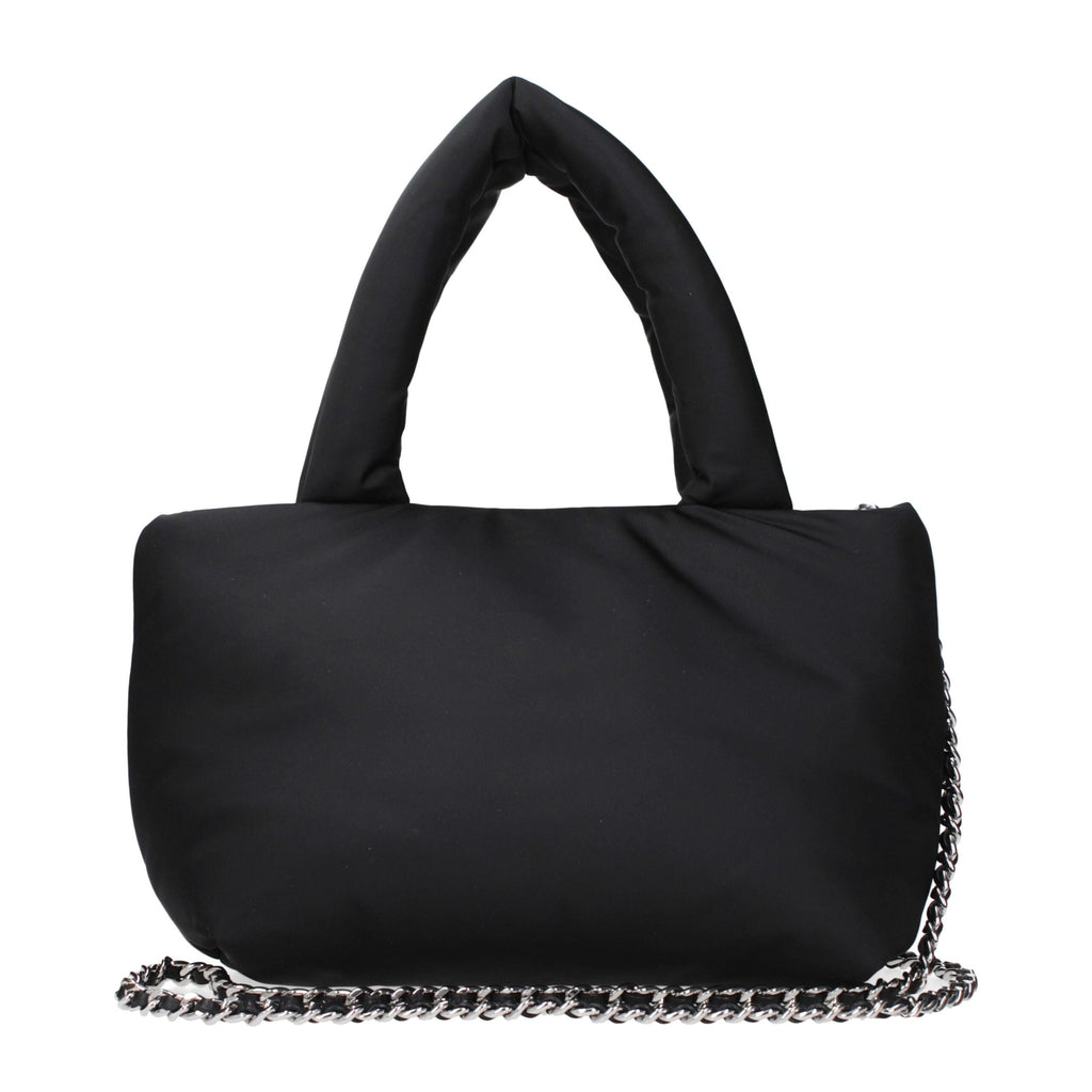 Tory Burch Black Fabric Women's Handbag
