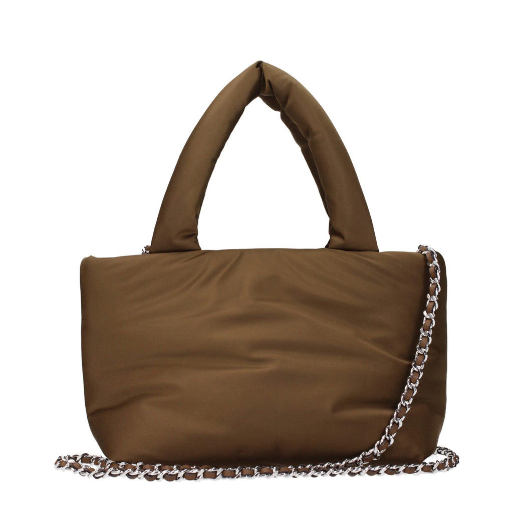 Tory Burch Brown Fabric Women's Handbag