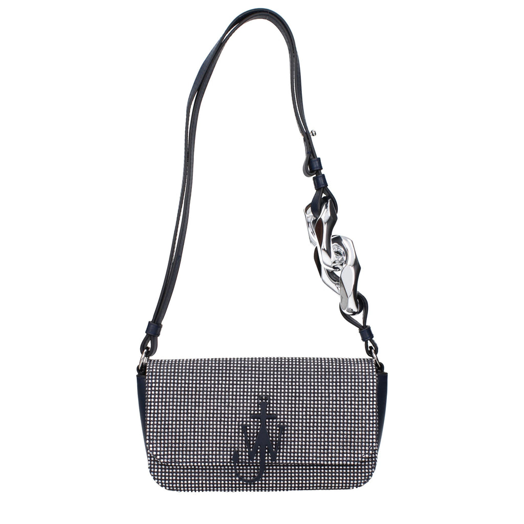 Jw Anderson Blue Fabric Shoulder Women's Bag