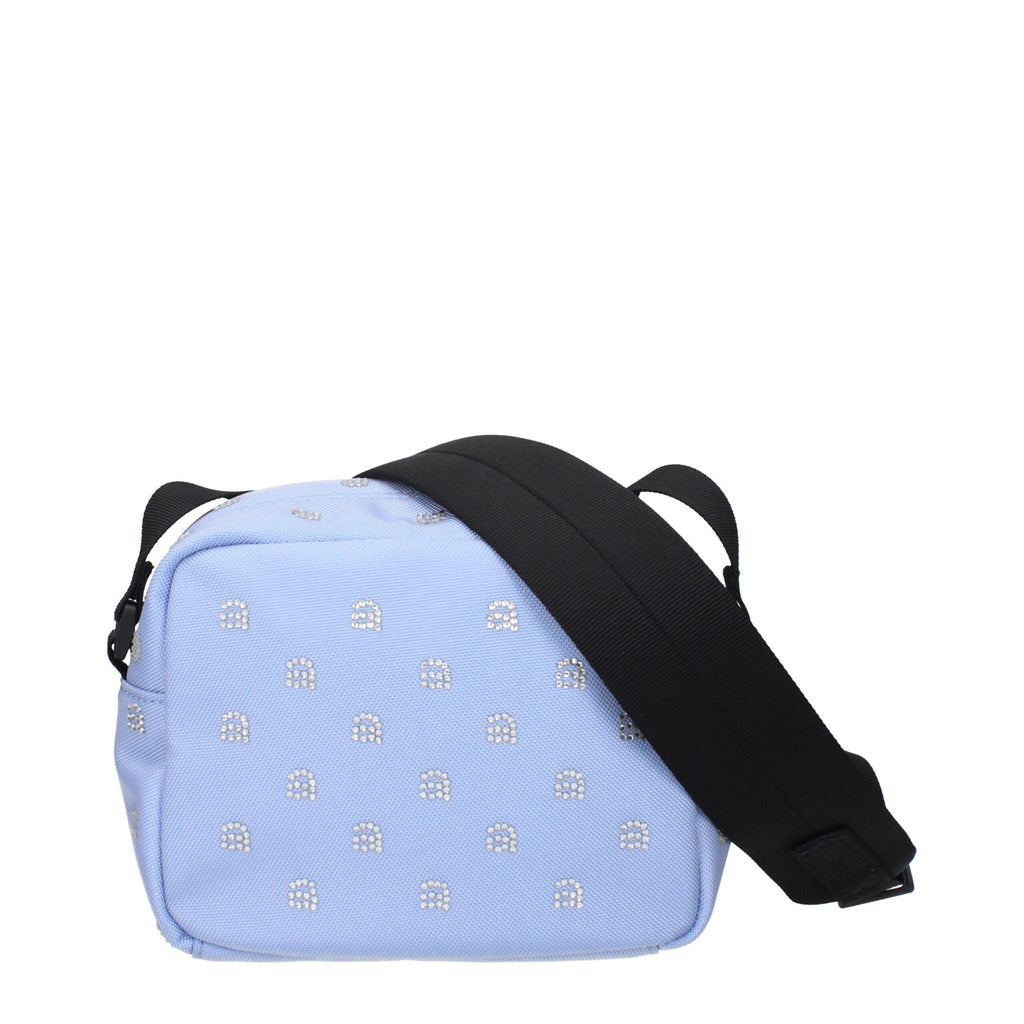 Alexander Wang Light Blue Fabric Crossbody Women's Bag