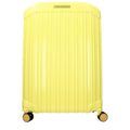 Piquadro Yellow Polycarbonate Luggage And Women's Travel