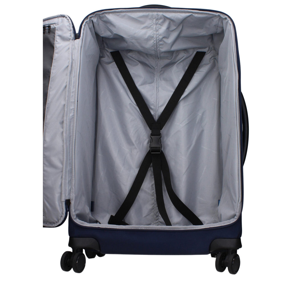 Piquadro Blue Fabric Luggage And Men's Travel