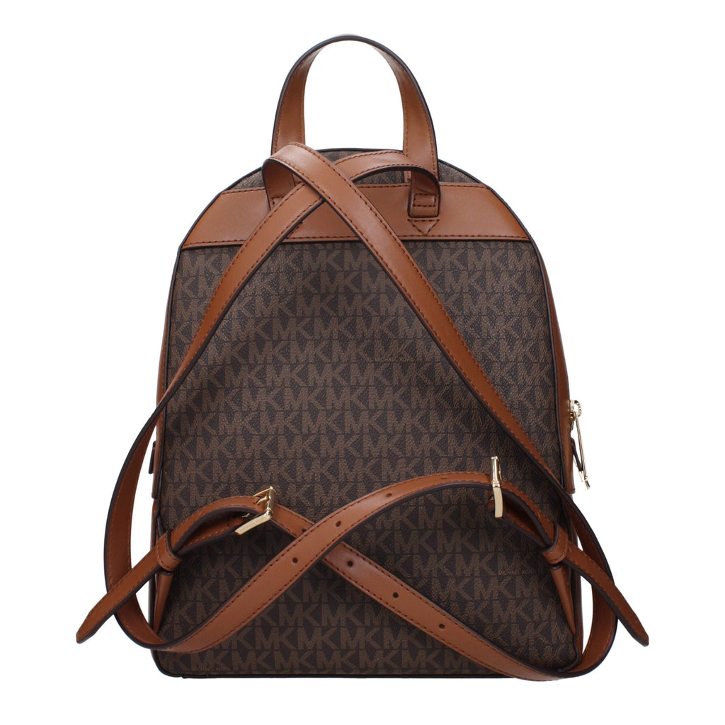Michael Kors Brown Fabric Women's Backpack