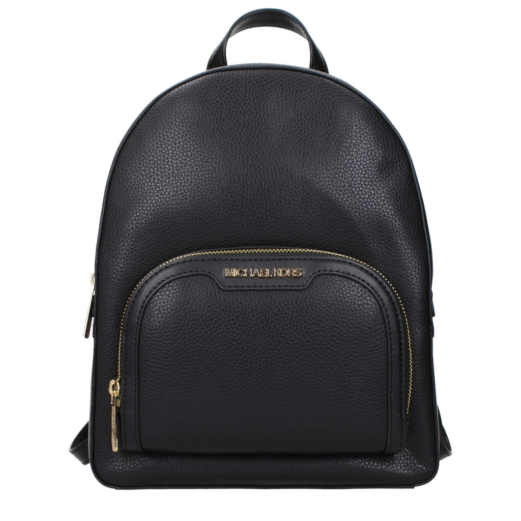 Michael Kors Black Leather Women's Backpack