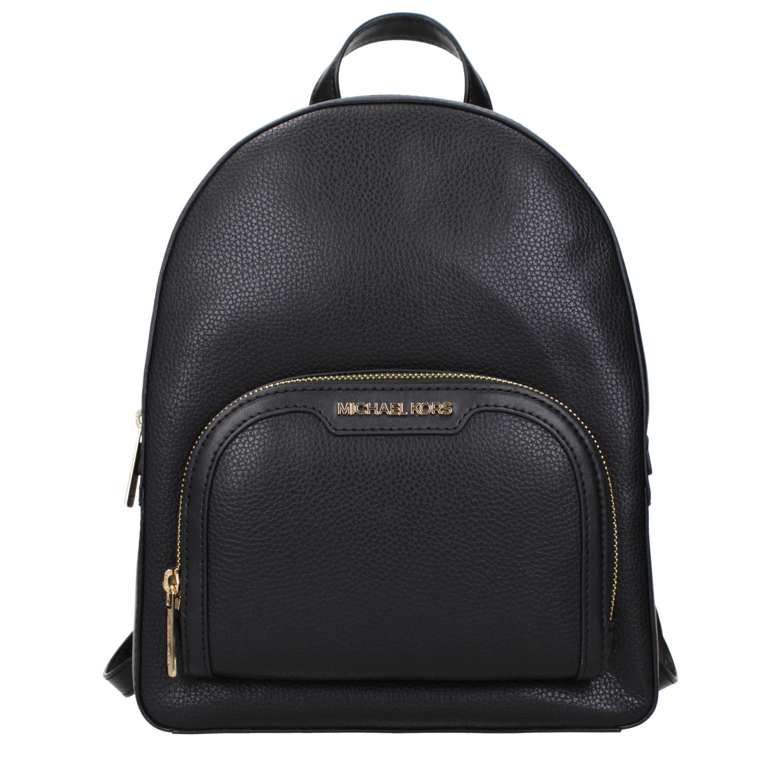 Michael Kors Black Leather Women's Backpack
