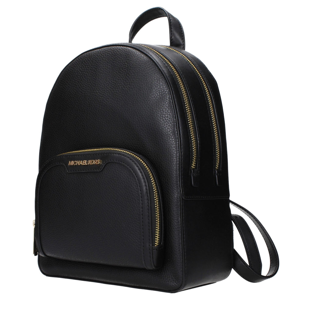 Michael Kors Black Leather Women's Backpack