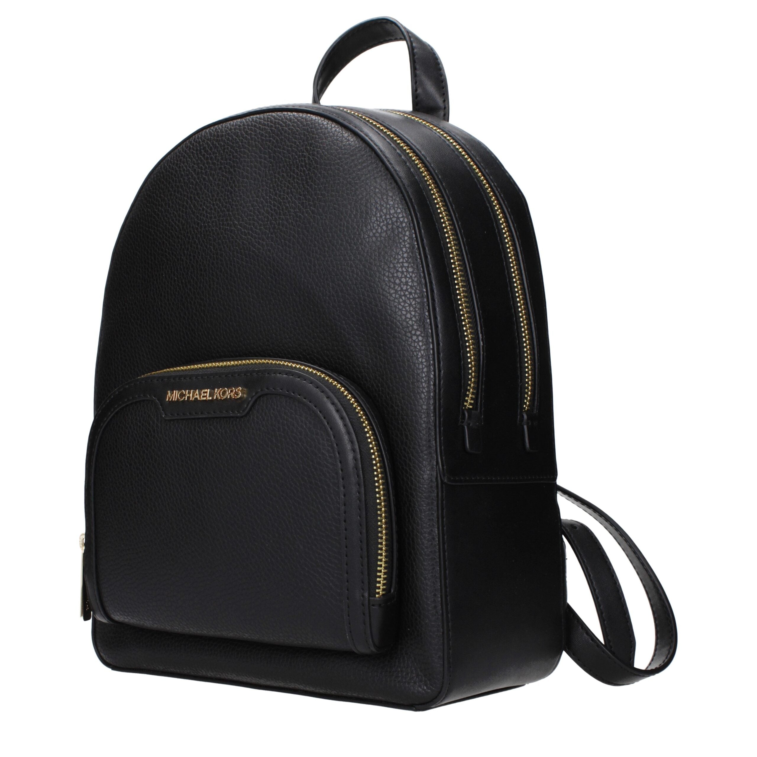 Michael Kors Black Leather Women's Backpack