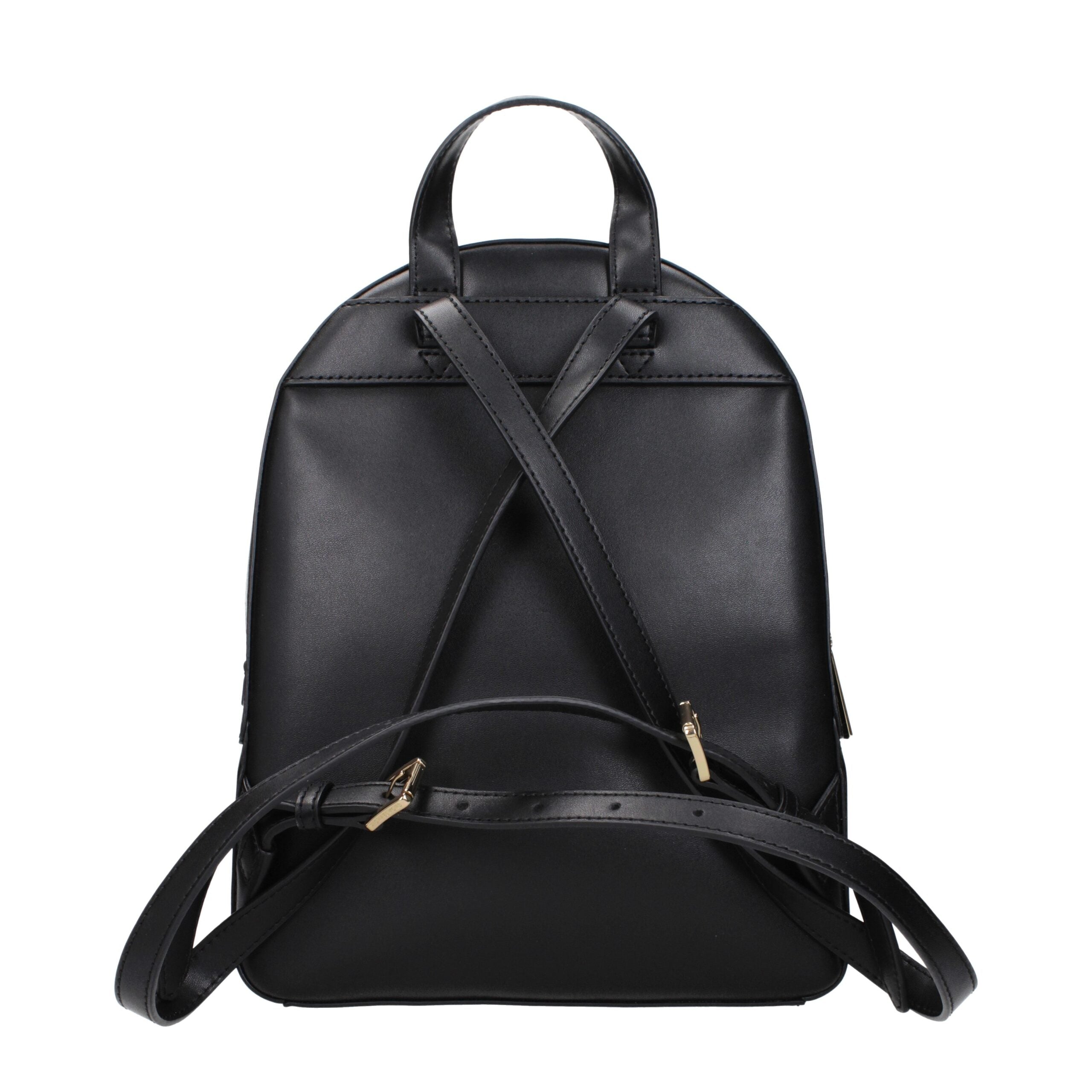 Michael Kors Black Leather Women's Backpack